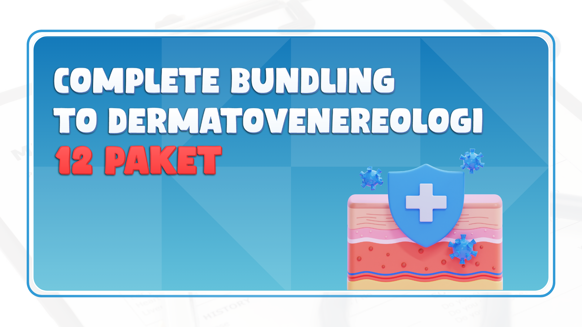 Complete Bundling Try Out PPDS Dermatovenereologi - 12 Paket